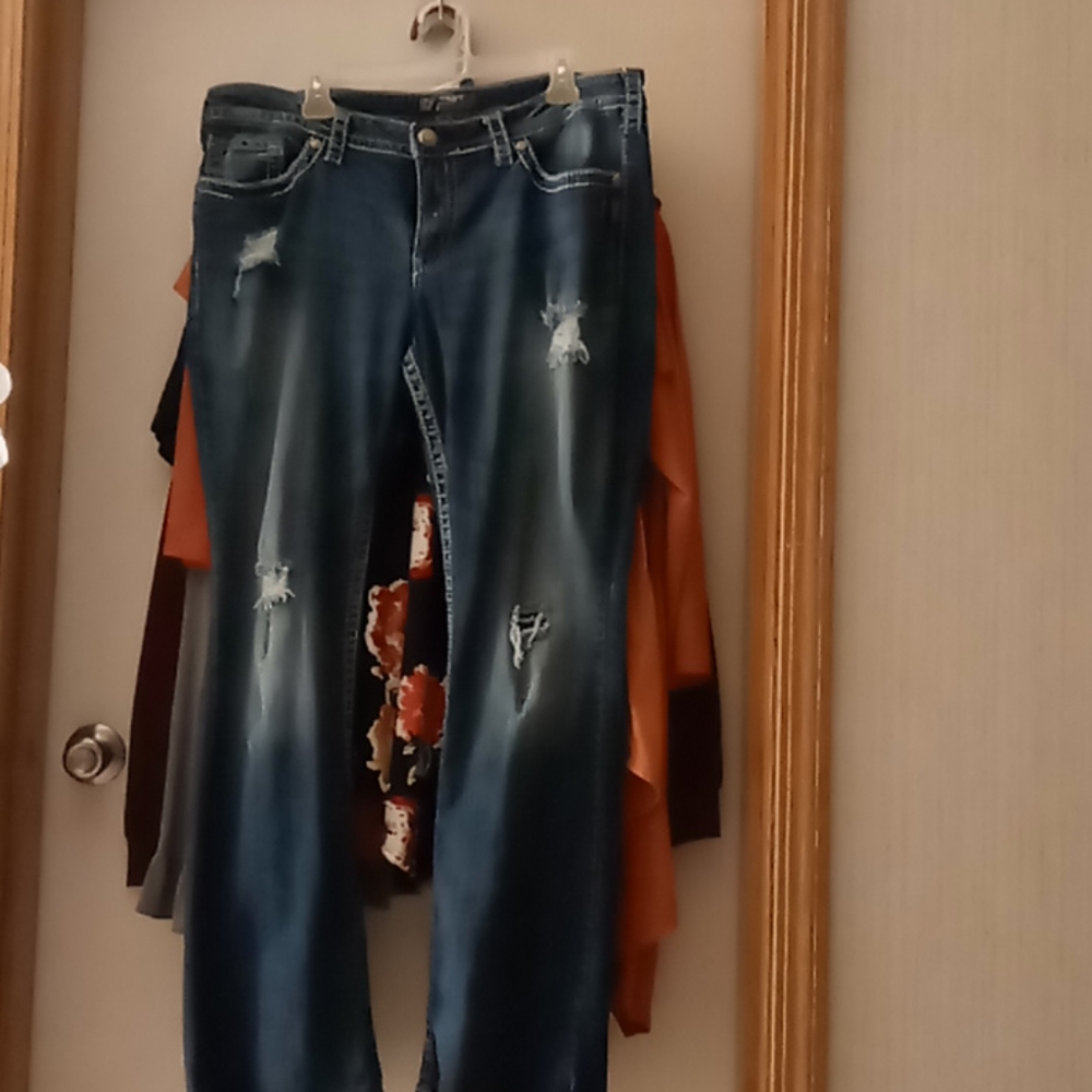 Silver Pioneer Jeans